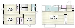 （仮称）鎌倉市十二所新築計画の物件間取画像